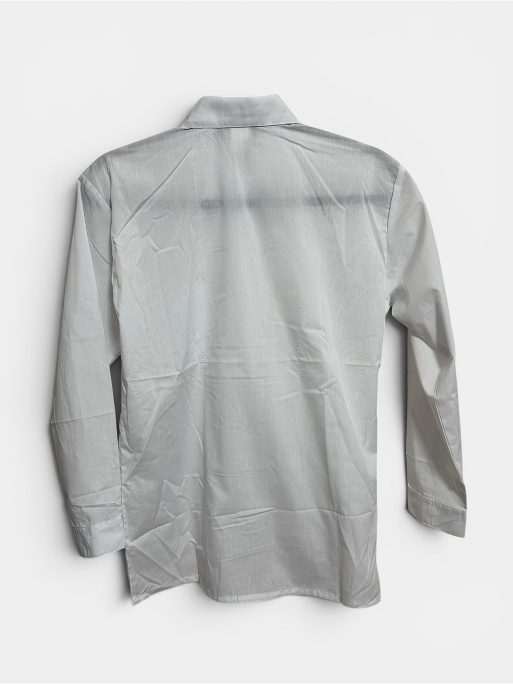 RAFAEL White Button-Front Long-Sleeve Shirt - Picture 3 of 3